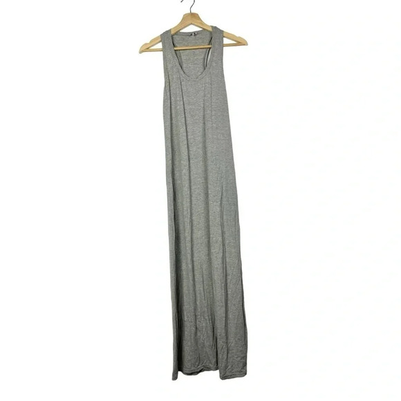 Splendid Gray Scoop Neck Racerback Maxi Dress XS - Picture 1 of 3